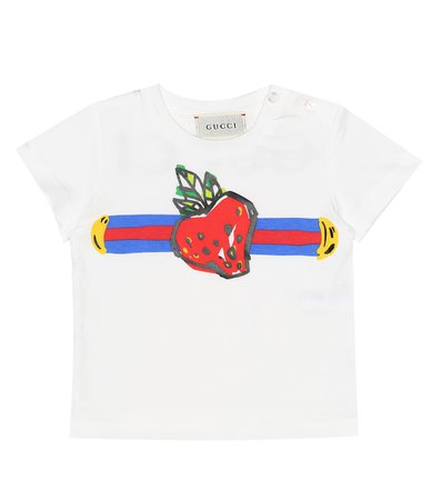 Gucci Kids - Baby printed cotton T-shirt | Mytheresa