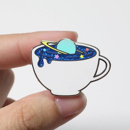 tea cup pin