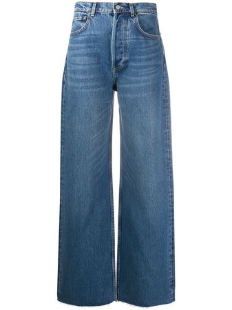 Boyish Jeans denim wide leg jeans - FARFETCH