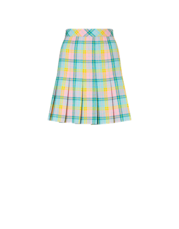 Moschino Check Cotton Mini Skirt (Dei5 Edit)