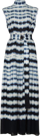 Boontheshop Collection Tie-Dye Silk Maxi Dress