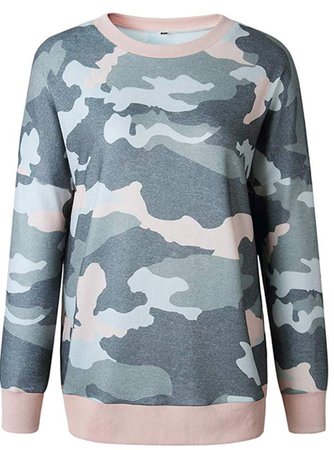 army print pull over