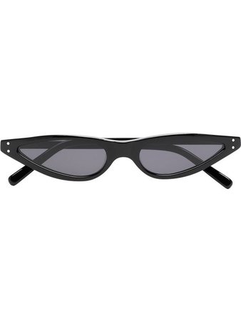 George Keburia Black Cat Eye Sunglasses | Farfetch.com