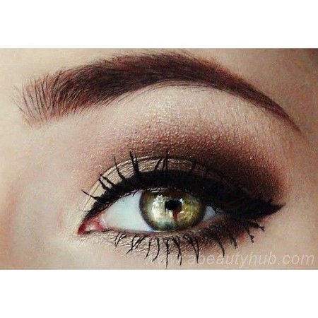 Brown Smokey Eye Makeup