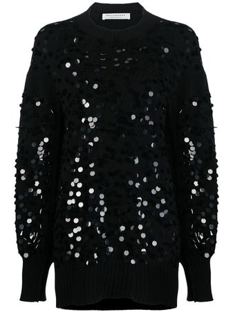 Philosophy Di Lorenzo Serafini sequin-embellished Knitted Dress - Farfetch