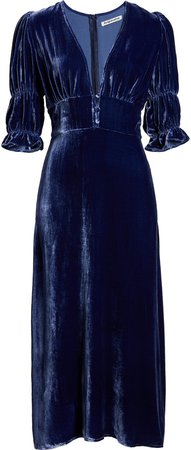 Maura Velvet Midi Dress