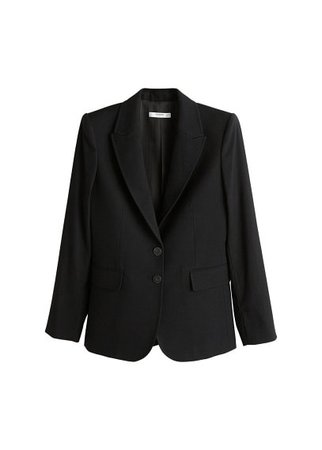MANGO Pockets structured blazer