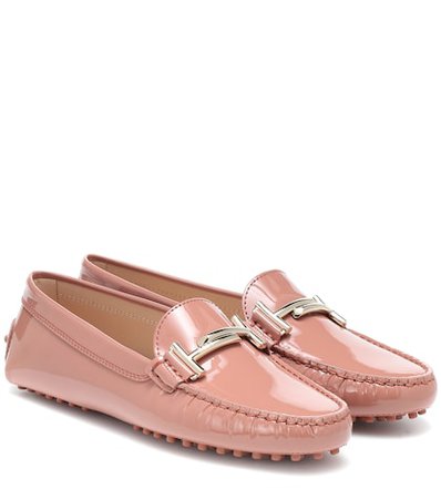Gommino patent leather loafers