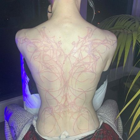 amazing alien tattoo
