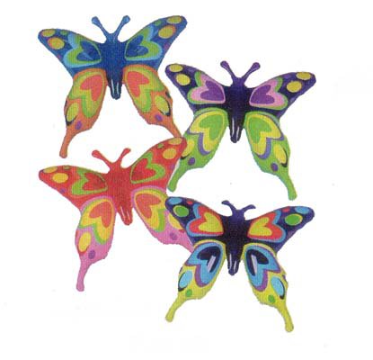 Transparent Butterfly Inflate