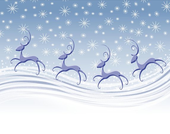 Christmas Gift Backgrounds For PowerPoint - Holiday PPT Templates