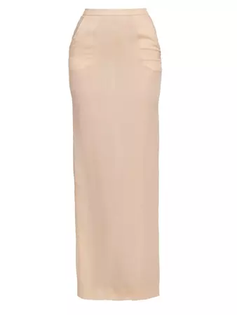 Shop DOLCE&GABBANA Semi-Sheer Maxi Skirt | Saks Fifth Avenue