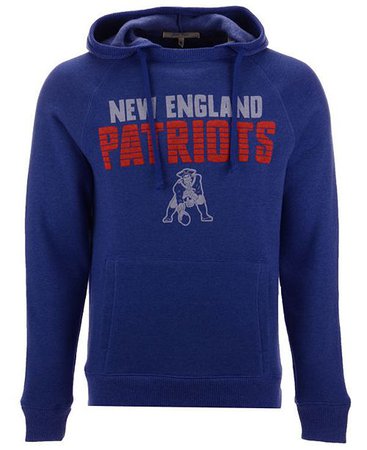 Authentic NFL Apparel Men's New England Patriots Out & Up Hooded Sweatshirt - Sports Fan Shop By Lids - Men - Macy's