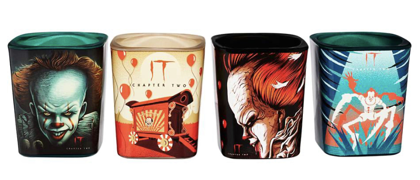 IT chapter two shot glasses - spencer’s