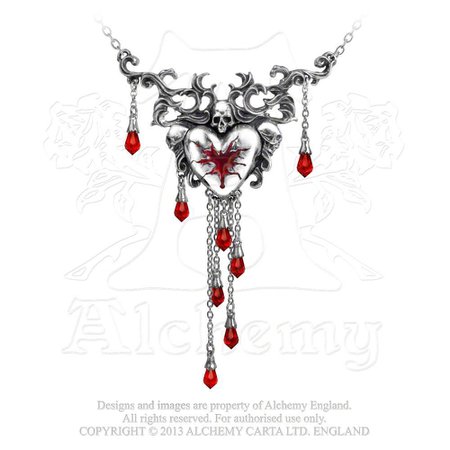 Bleeding Heart Necklace - Alchemy of England