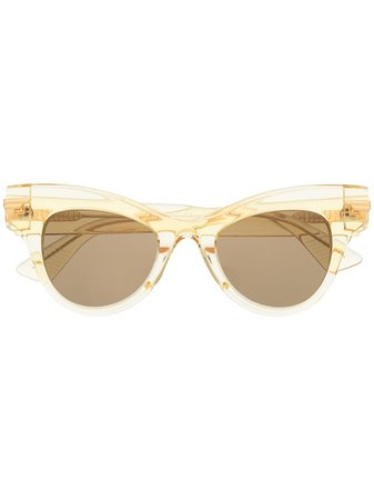 Bottega Veneta Eyewear The Original 04 cat-eye frame sunglasses - FARFETCH