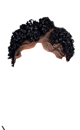 Black Side Part TWA - Short Black Afro with Side Part (Dei5 edit)