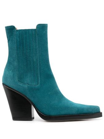 Paris Texas Pointed 100mm Heeled Boots - Farfetch