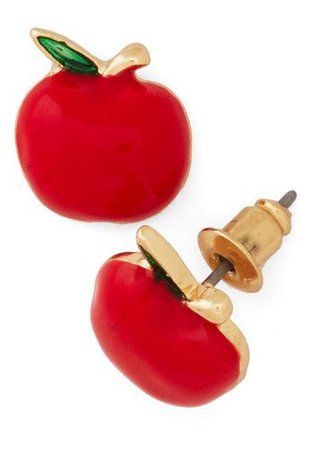 apple earrings