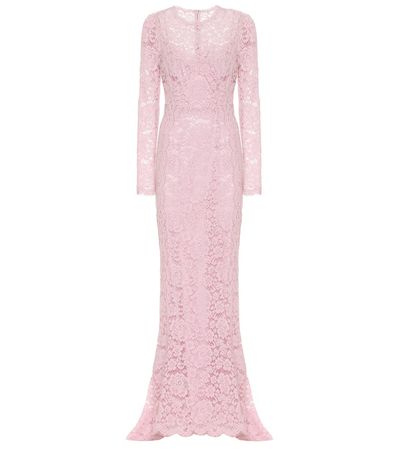 Dolce&Gabbana - Guipure lace gown | Mytheresa