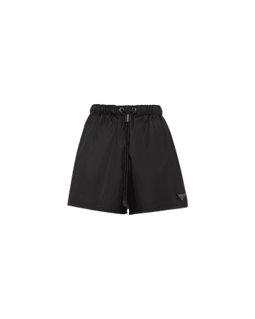 Re-Nylon Gabardine shorts | Prada