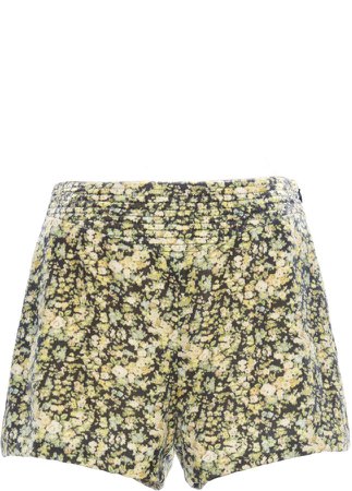 Philosophy di Lorenzo Serafini Floral-Print Velvet Shorts