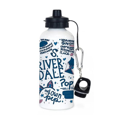 Riverdale Slogans Water Bottle - Fun Cases