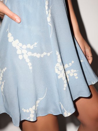 The Luella Summer Loving Blue | Mini Dress | Réalisation Par