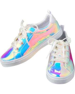 iridescent shoes