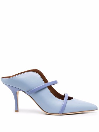 Shop Malone Souliers Maureen leather mules with Express Delivery - FARFETCH