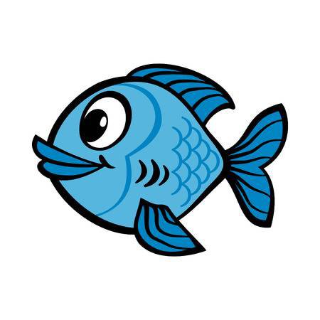 Fish Cartoon Vector Icon Royalty Free Cliparts, Vectors, And Stock Illustration. Image 49668881.