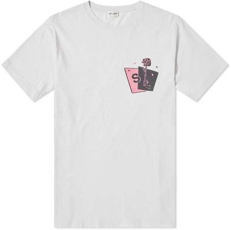Saint Laurent Playing Cards Tee