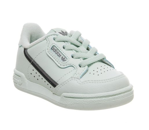 Adidas 80s Continental Infant Trainers Ice Mint Vista Grey - Unisex