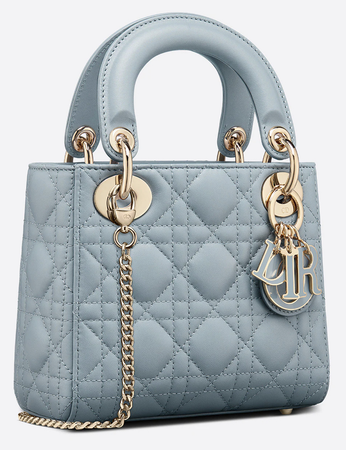 baby blue Dior bag