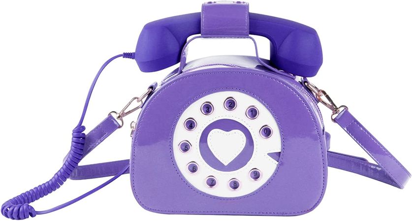 Amazon.com: SUKUTU Telephone Shaped Purse Shoulder Crossbody Tote Bags Women Retro Phone Top-Handle Handbags for Girls : Clothing, Shoes & Jewelry