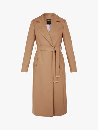 Ted Baker Gabella Wool Rich Tailored Coat at John Lewis & Partners