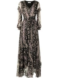 We Are Kindred Gwendolyn silk-blend maxi dress - Black