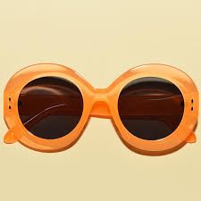 60's sunglasses orange - Google Search