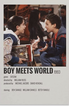 boy meets world poster