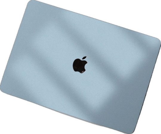 blue MacBook Pro