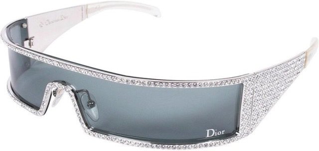 Christian Dior Swarovski Embellished Sunglasses SS 2003