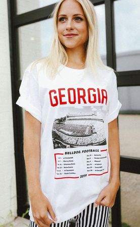 charlie southern: georgia stadium t shirt – ShopRiffraff.com