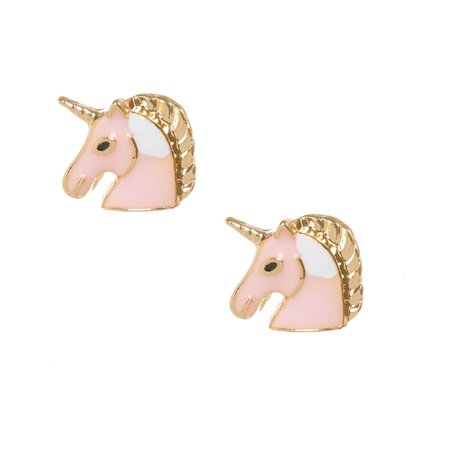 Unicorn Stud Earrings | Claire's US