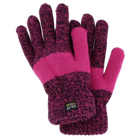 Shop Polar Extreme Women's Insulated Marl Knit Gloves - Ships To Canada - Overstock - 23077285
