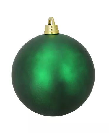 Northlight Xmas Green Shatterproof Matte Commercial Christmas Ball Ornament
