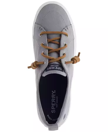 Sperry Women's Crest Vibe Canvas Sneakers, Created for Macy's - Macy's