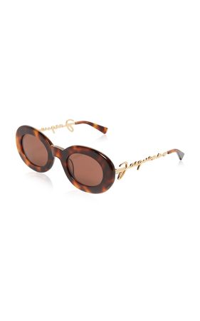 Pralu Round-Frame Acetate Sunglasses By Jacquemus | Moda Operandi