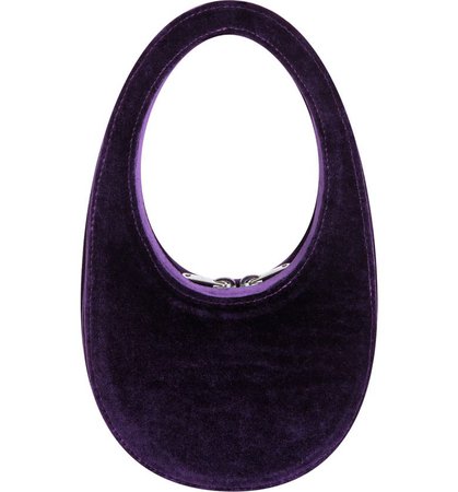 Coperni Mini Swipe Velvet Top Handle Bag | Nordstrom
