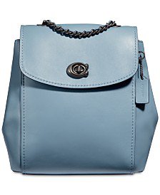 COACH Parker Convertible Backpack in Refined Leather & Reviews - Handbags & Accessories - Macy's