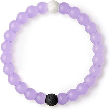 Amazon.com: Lokai Silicone Beaded Bracelet for Alzheimer's Awareness - Light Purple, (Small, 6 Inch Circumference) - Silicone Jewelry Fashion Bracelet Slides-On for Comfortable Fit for Women & Men : Clothing, Shoes & Jewelry